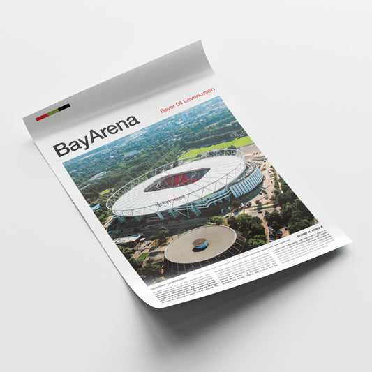 BayArena - Stadium Poster