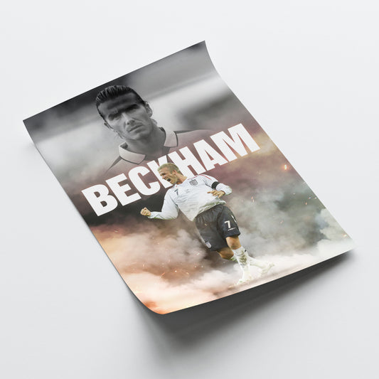 David Beckham - England Poster