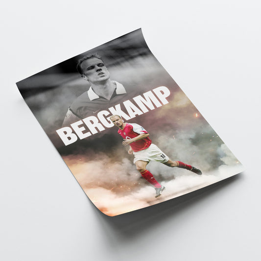 Dennis Bergkamp - Arsenal Poster
