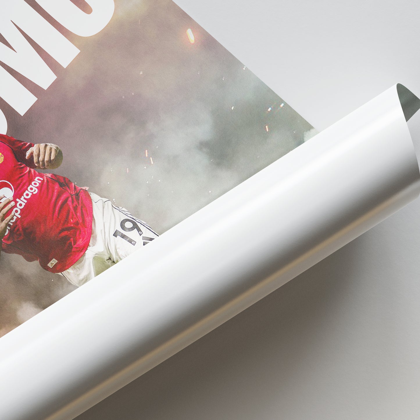 Bryan Mbeumo - Man United Poster