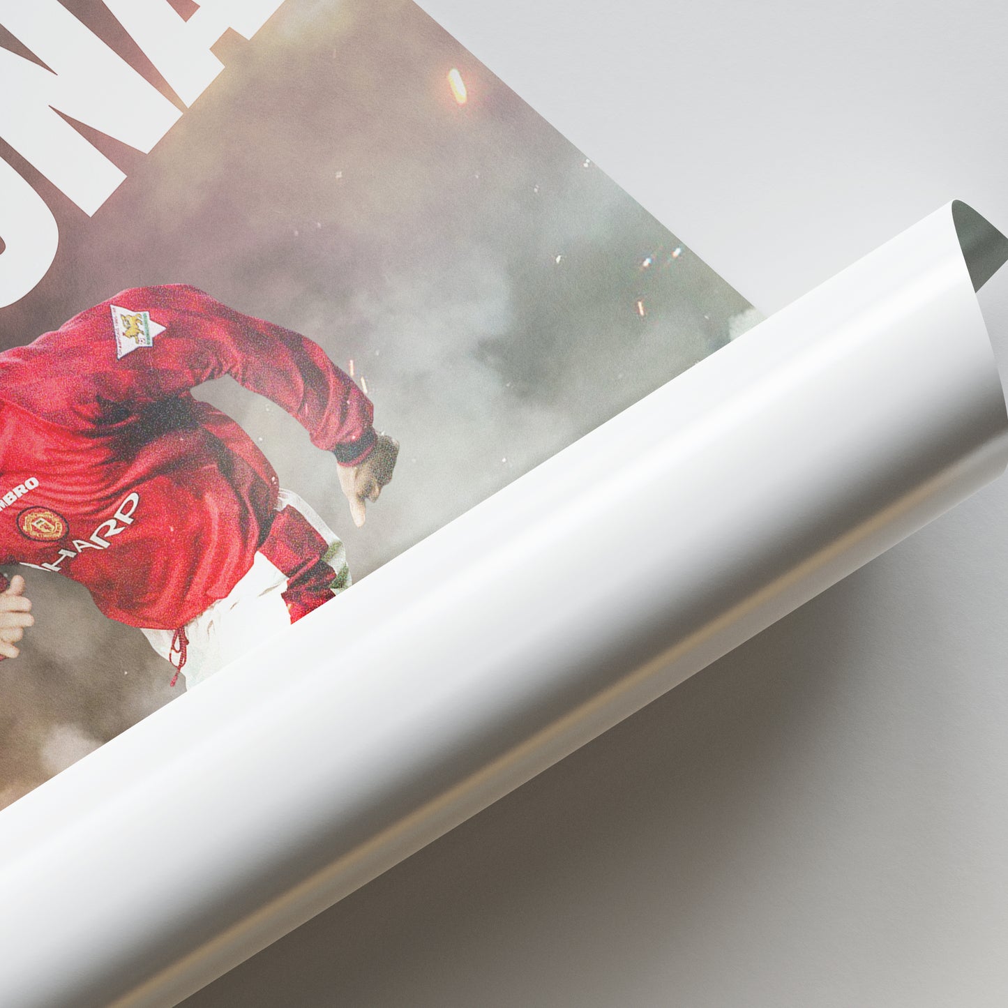 Eric Cantona - Man United Poster