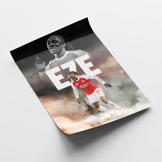 Eberechi Eze - Arsenal Poster