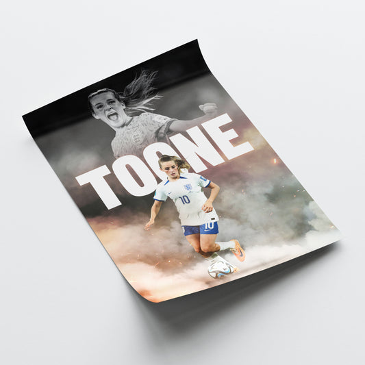 Ella Toone - England Poster