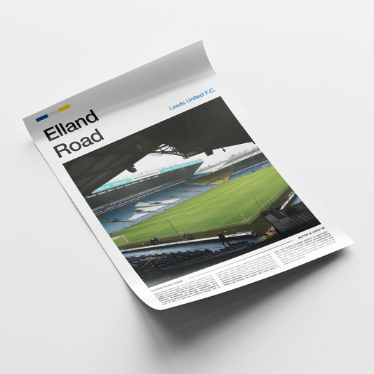 Elland Road - Stadium Poster