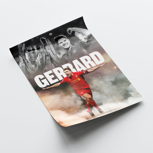 Steven Gerrard - Liverpool Poster