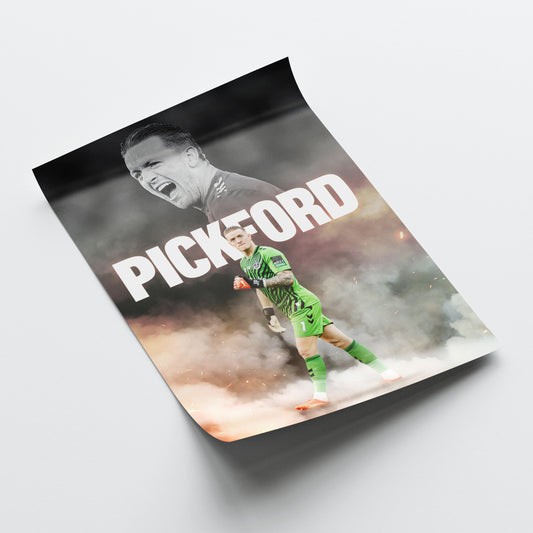 Jordan Pickford - Everton Poster