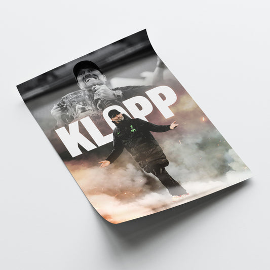 Jurgen Klopp - Liverpool Poster