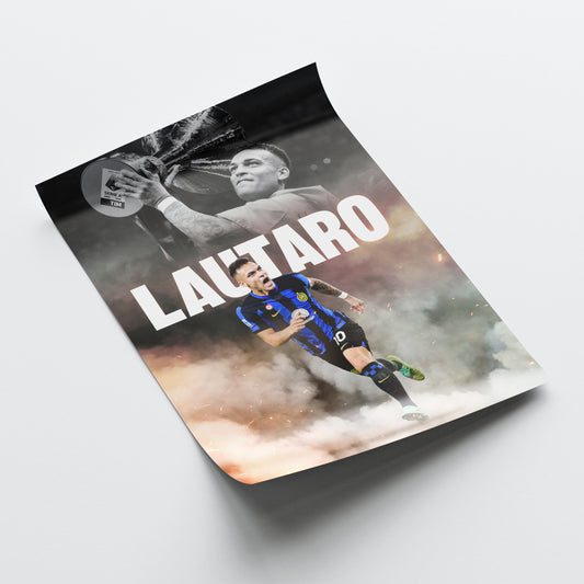 Lautaro Martínez - Inter Milan Poster