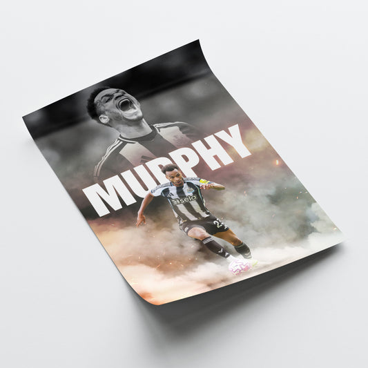 Jacob Murphy - Newcastle United Poster
