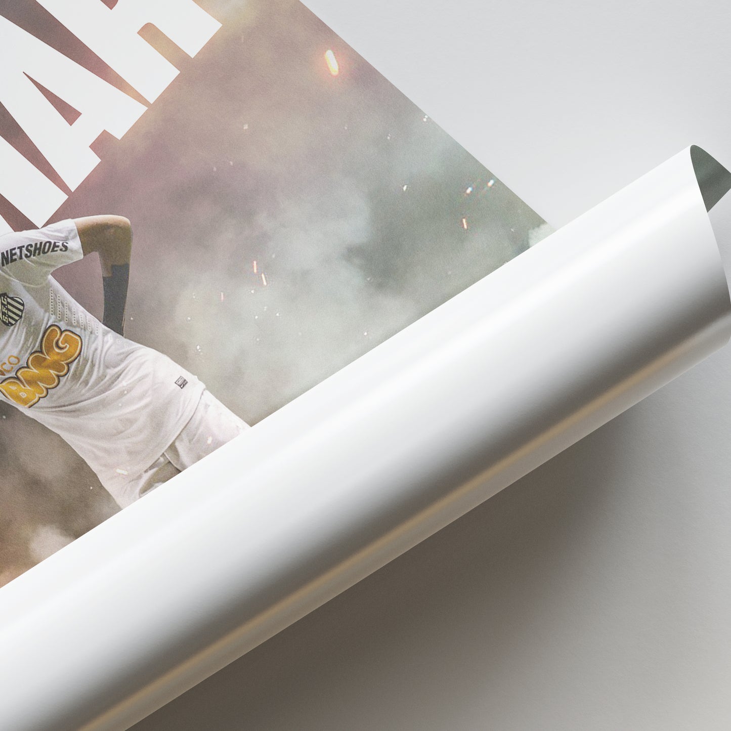 Neymar Jr. - Santos Poster
