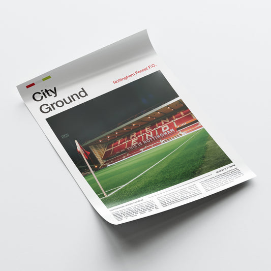 City Ground - Stadium Poster