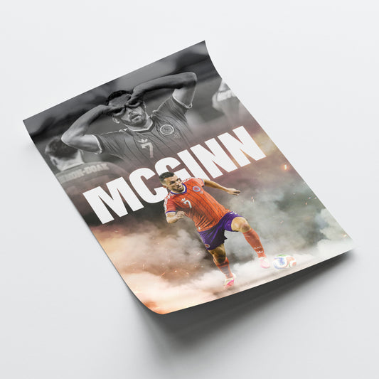 John McGinn - Scotland Poster