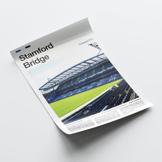 Stamford Bridge - Stadium Poster