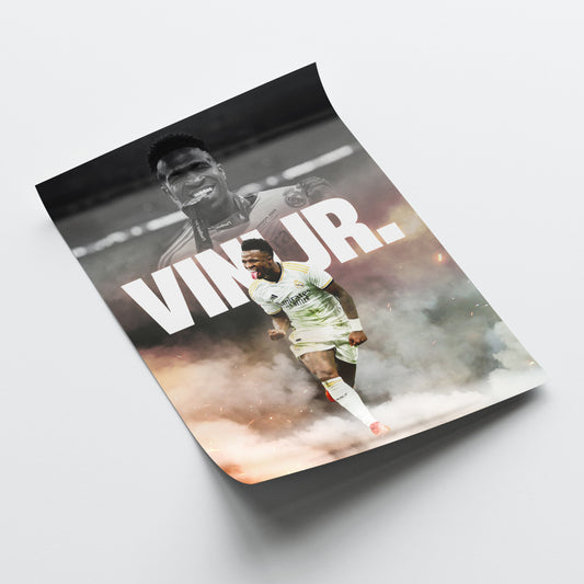 Vinicius Júnior - Real Madrid Poster