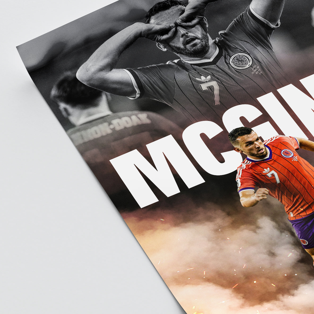 John McGinn - Scotland Poster