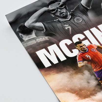 John McGinn - Scotland Poster