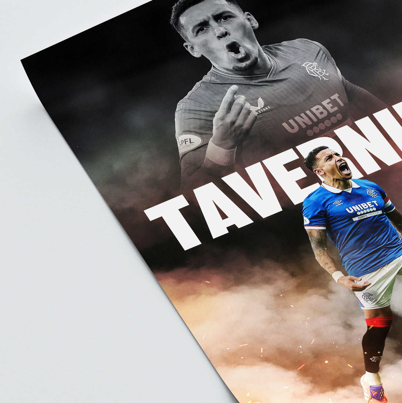 James Tavernier - Rangers Poster
