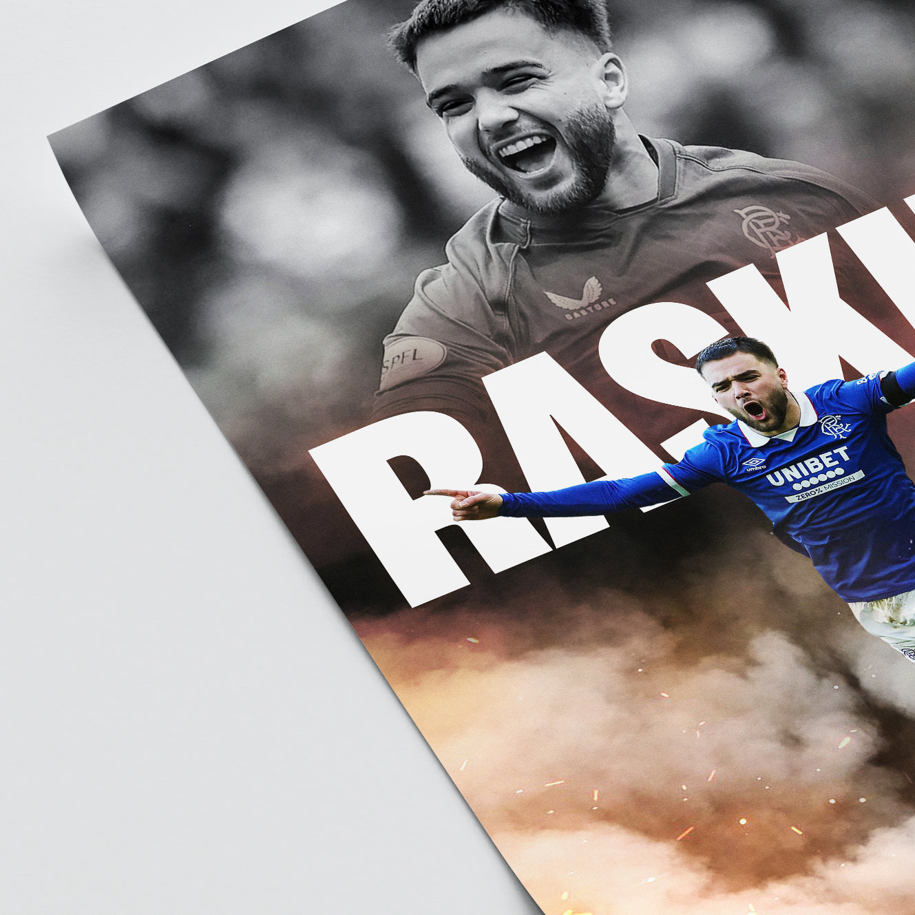 Nicolas Raskin - Rangers Poster