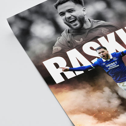 Nicolas Raskin - Rangers Poster