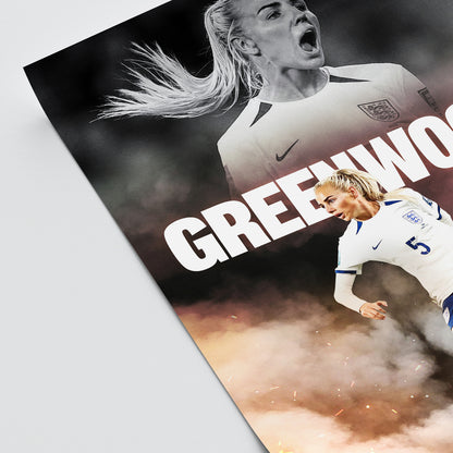 Alex Greenwood - England Poster