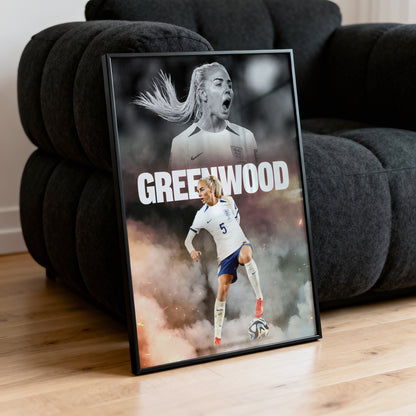 Alex Greenwood - England Poster