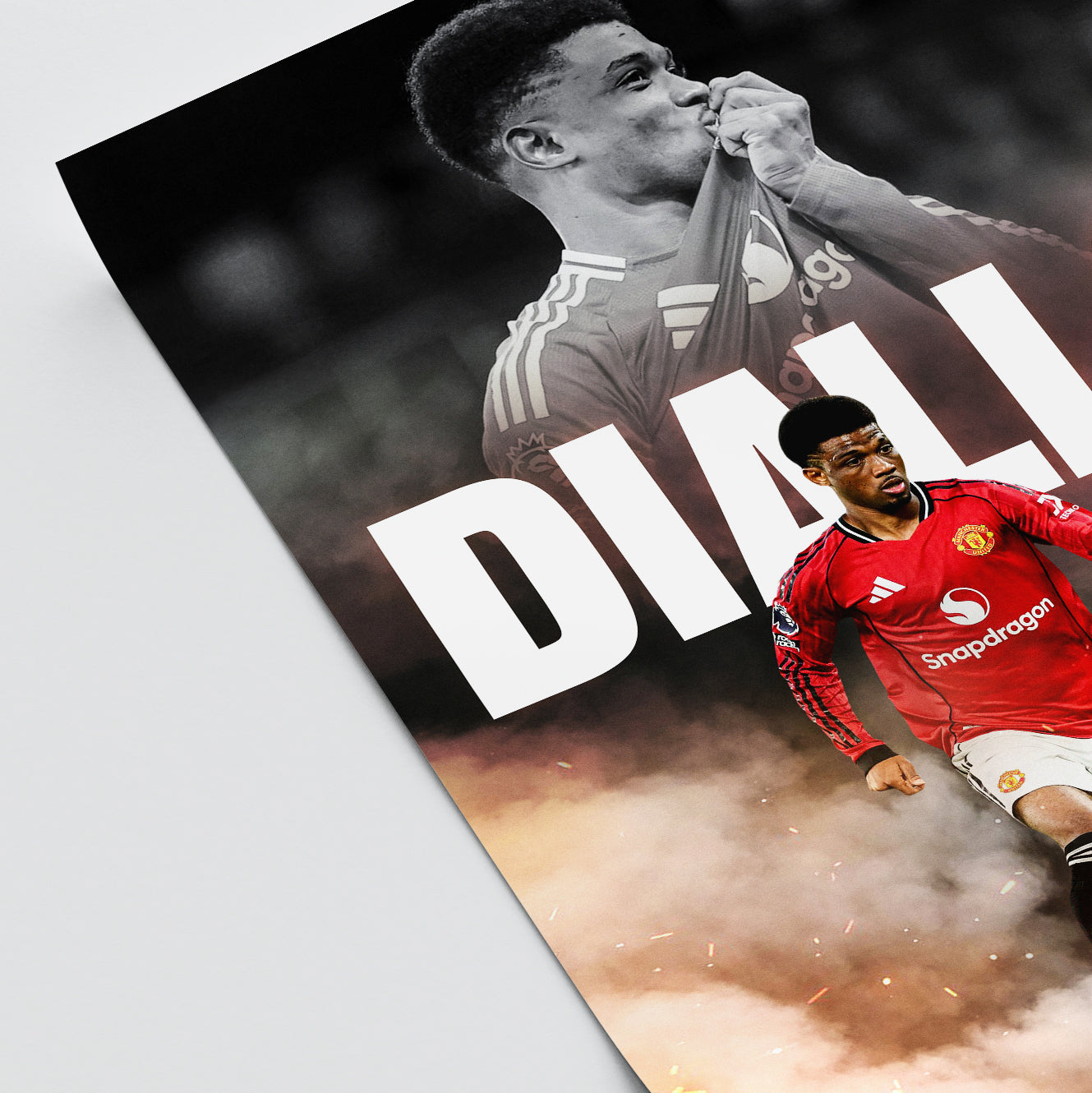 Amad Diallo - Man United Poster