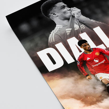 Amad Diallo - Man United Poster