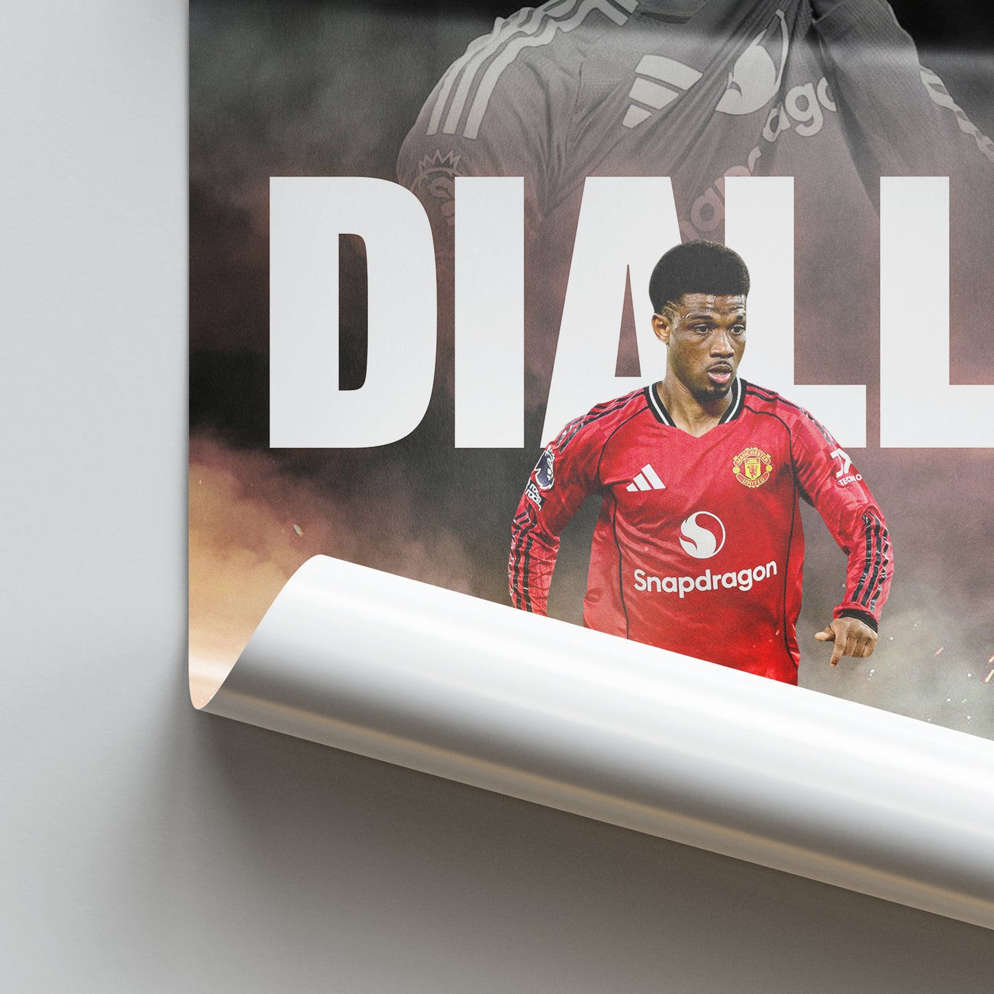 Amad Diallo - Man United Poster