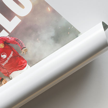 Amad Diallo - Man United Poster