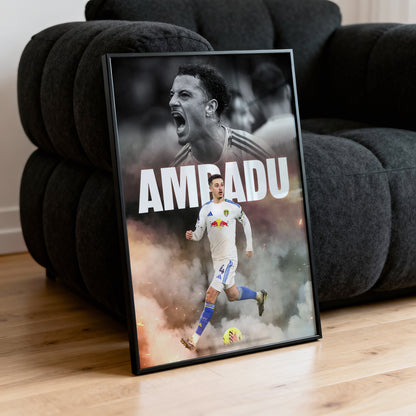 Ethan Ampadu - Leeds United Poster