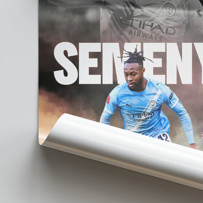 Antoine Semenyo - Man City Poster