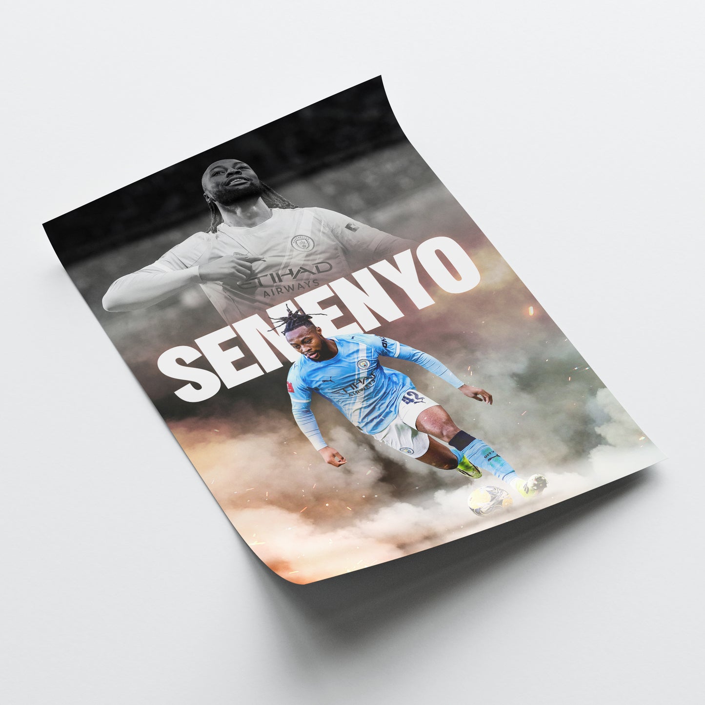 Antoine Semenyo - Man City Poster