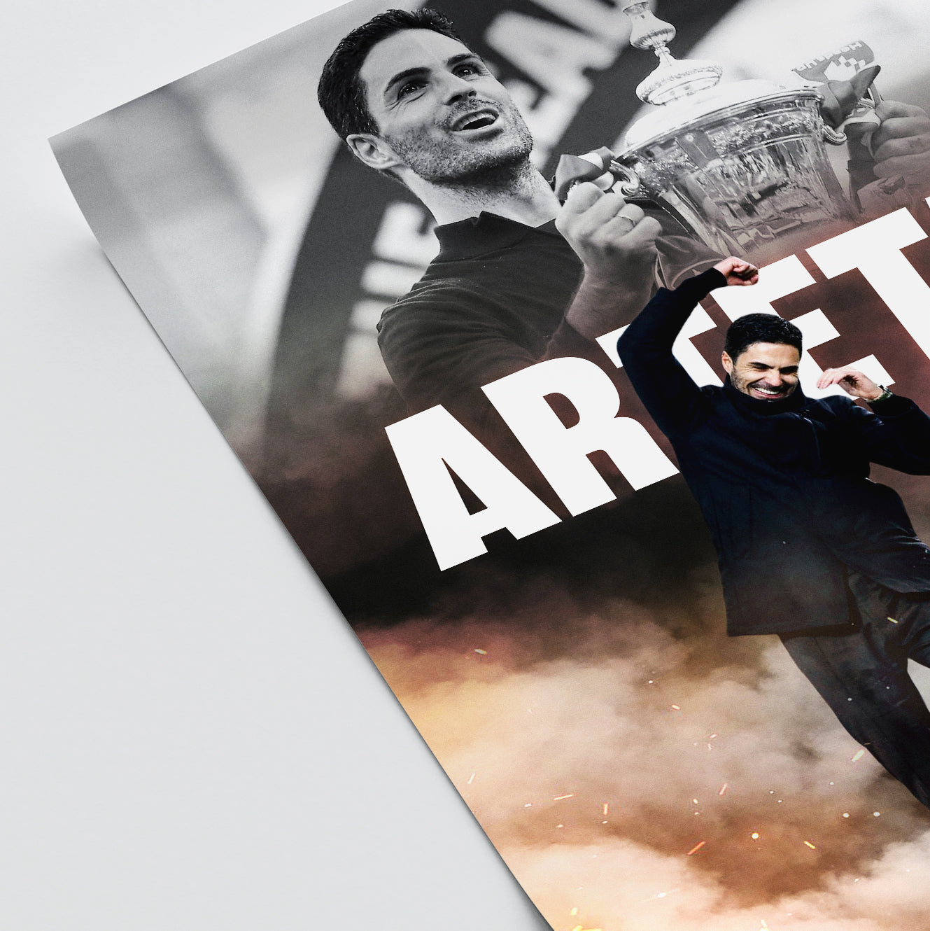 Mikel Arteta - Arsenal Poster