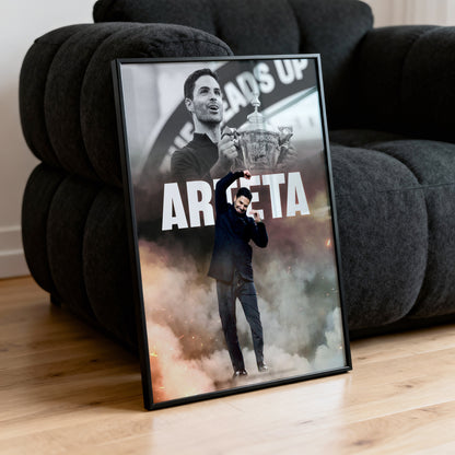 Mikel Arteta - Arsenal Poster