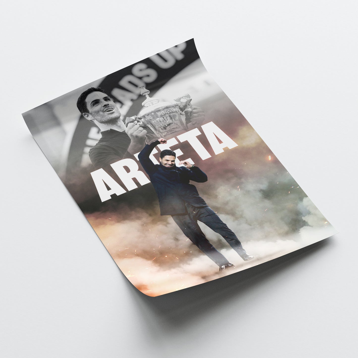 Mikel Arteta - Arsenal Poster