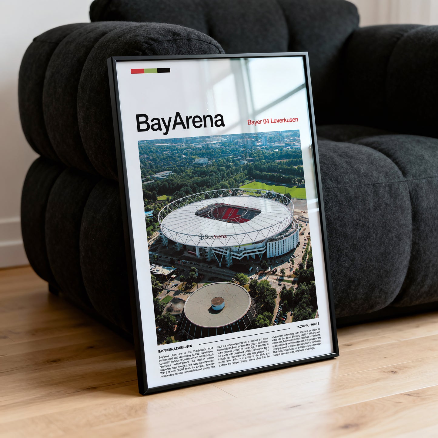 BayArena - Stadium Poster