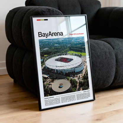 BayArena - Stadium Poster
