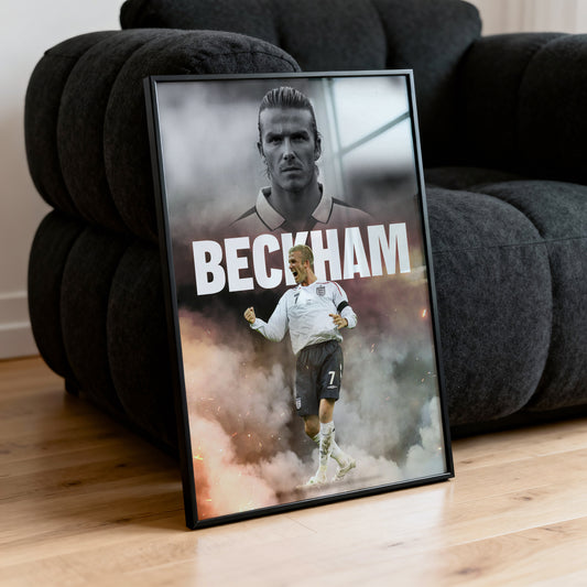 David Beckham - England Poster