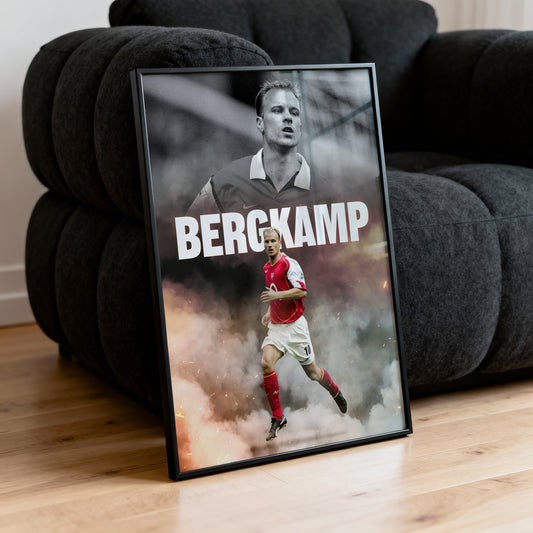 Dennis Bergkamp - Arsenal Poster