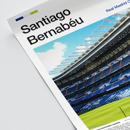 Santiago Bernabeu - Stadium Poster