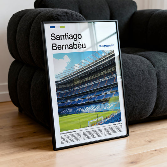 Santiago Bernabeu - Stadium Poster