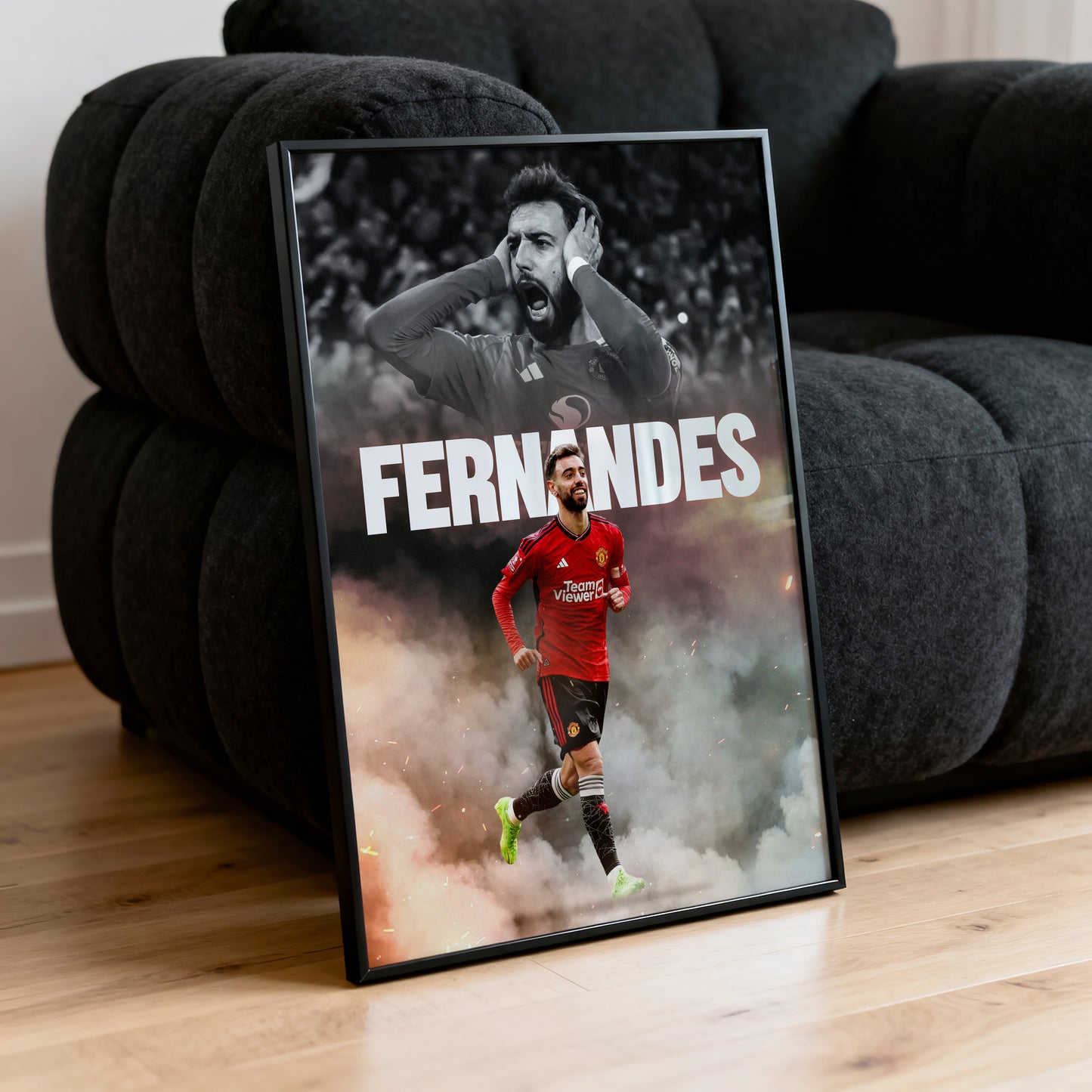 Bruno Fernandes - Man United Poster