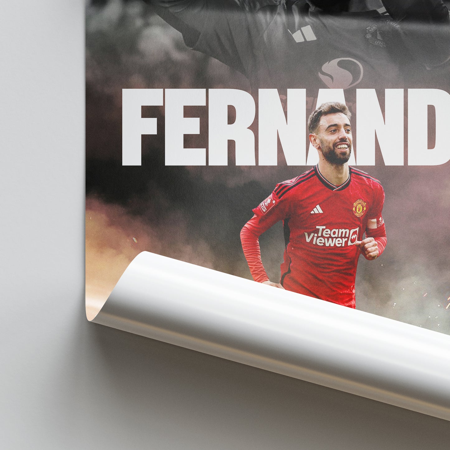 Bruno Fernandes - Man United Poster