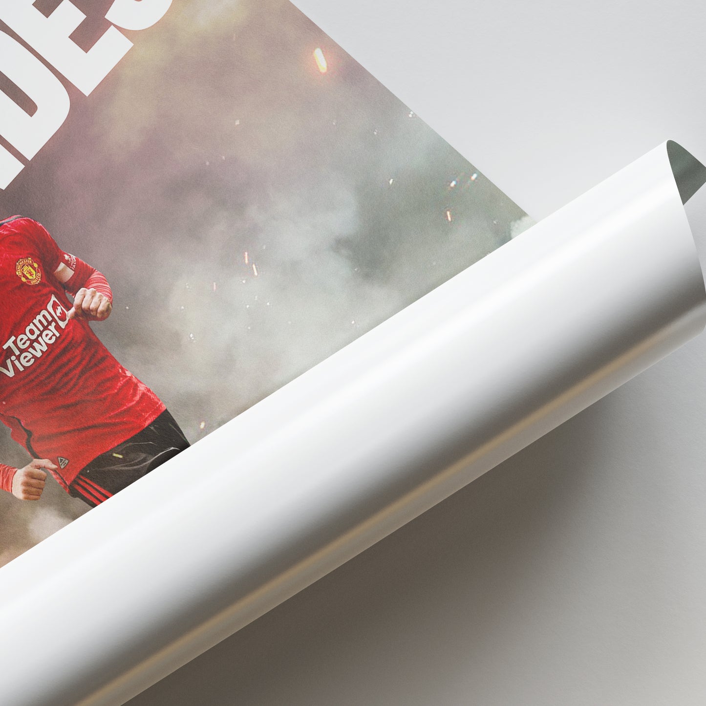 Bruno Fernandes - Man United Poster