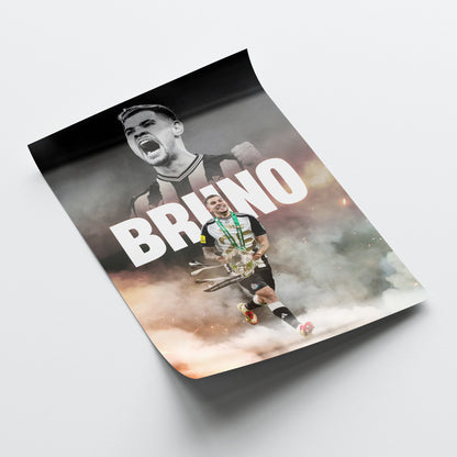 Bruno Guimaraes - Newcastle United Poster