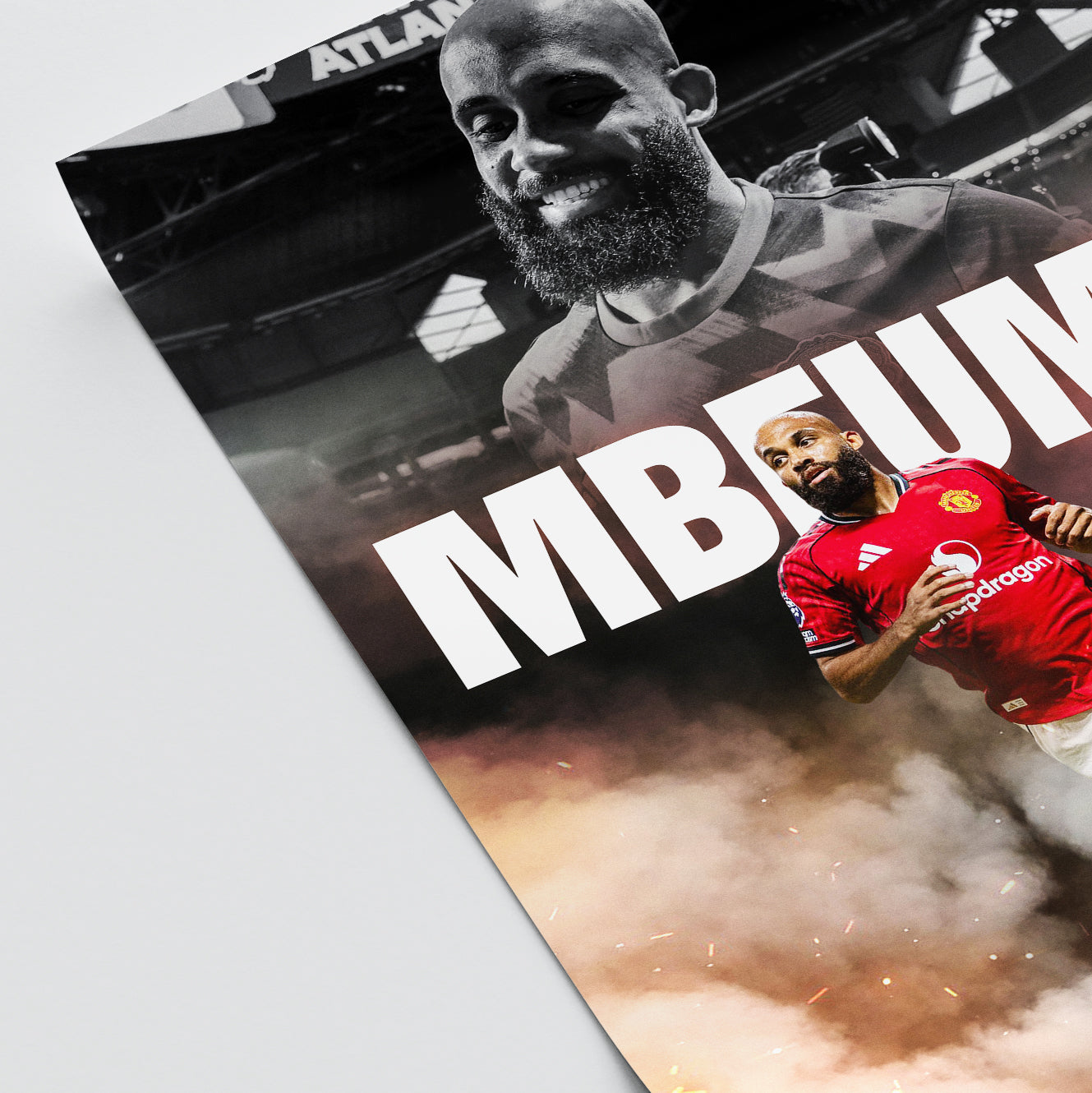 Bryan Mbeumo - Man United Poster