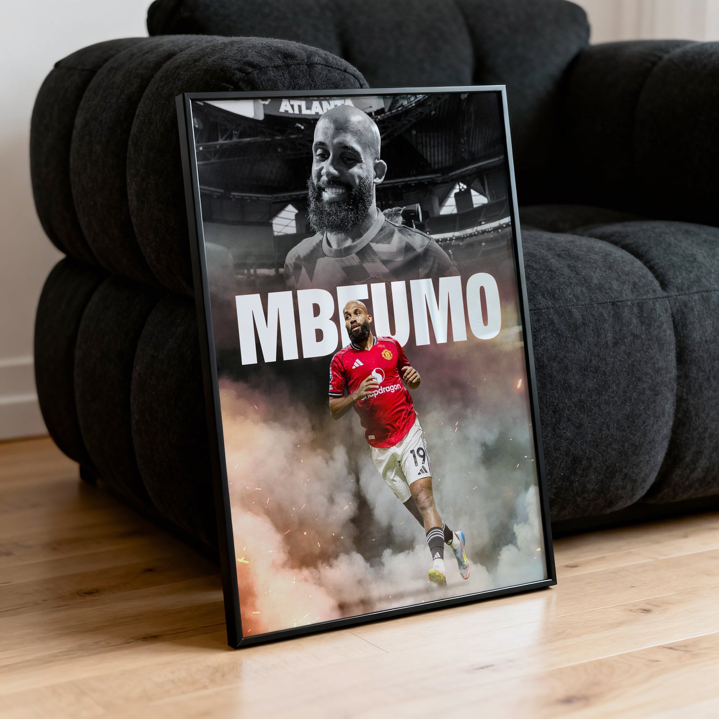 Bryan Mbeumo - Man United Poster