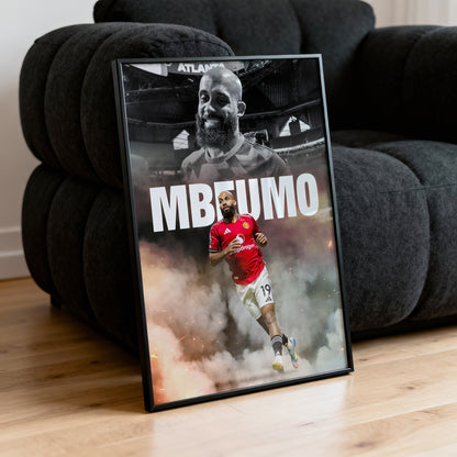 Bryan Mbeumo - Man United Poster