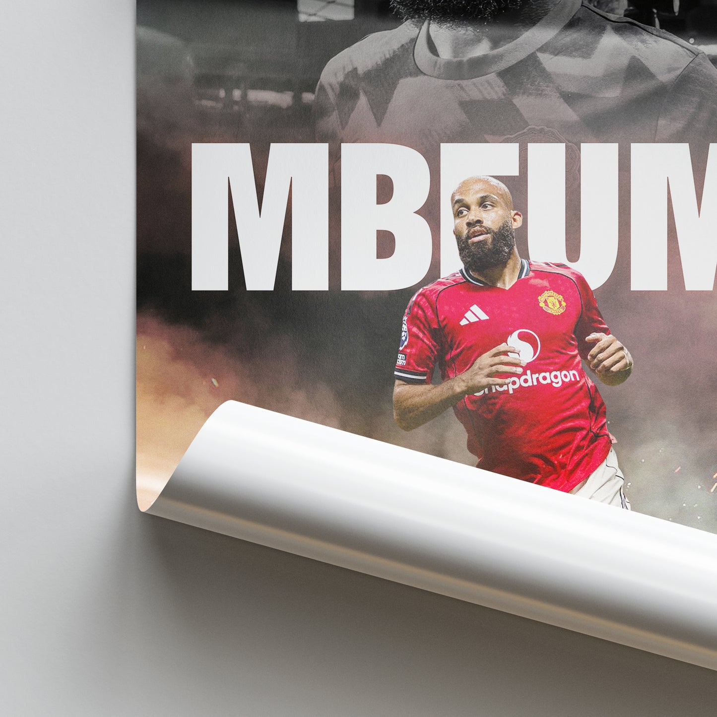Bryan Mbeumo - Man United Poster