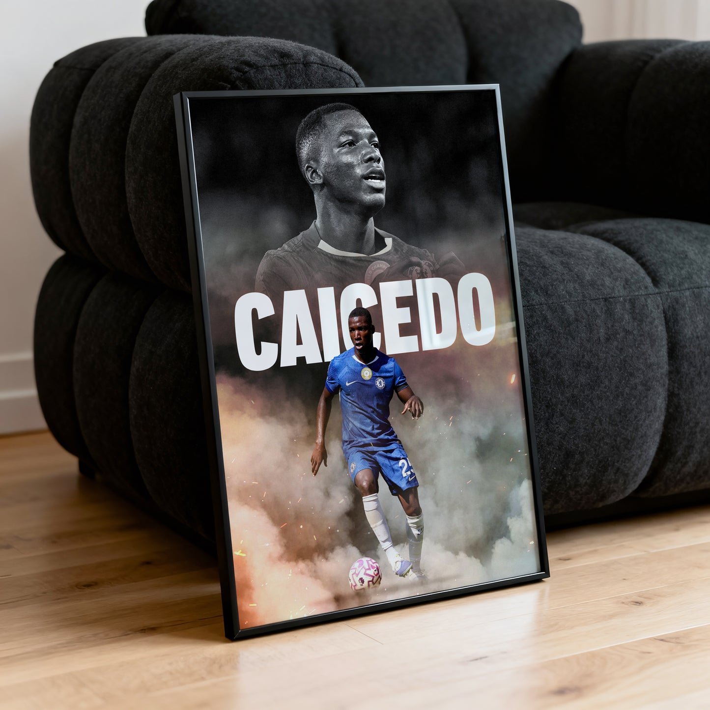 Moisés Caicedo - Chelsea Poster